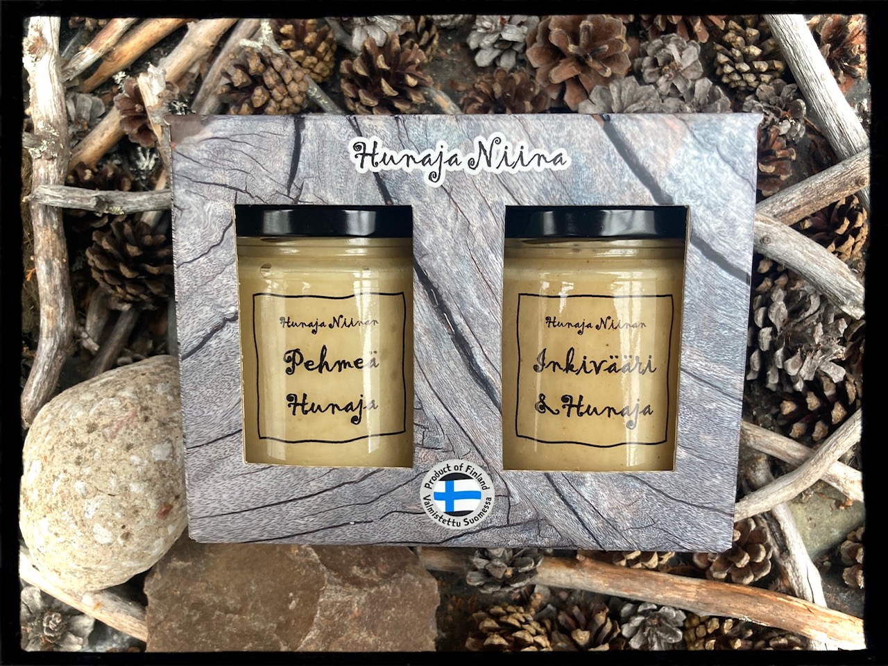 Hunaja Pehmeä & Inkivääri / Finnish Honey - Soft & with Ginger 2 x 330g