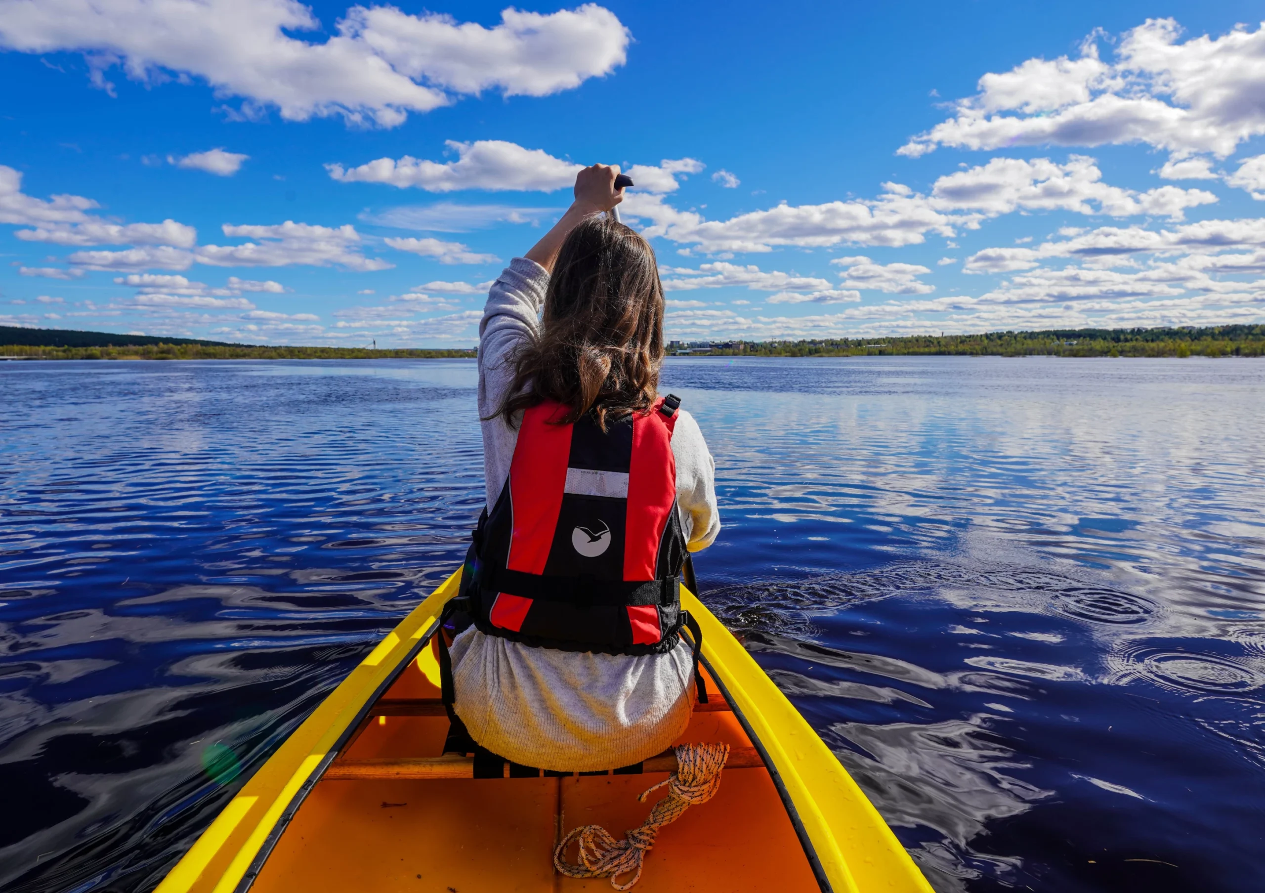 Koko päivän kanoottiretki Lapissa kahdelle | Rovaniemi