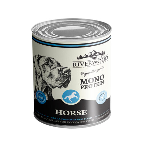 Riverwood Mono Protein Hevonen, säilyke 400 g
