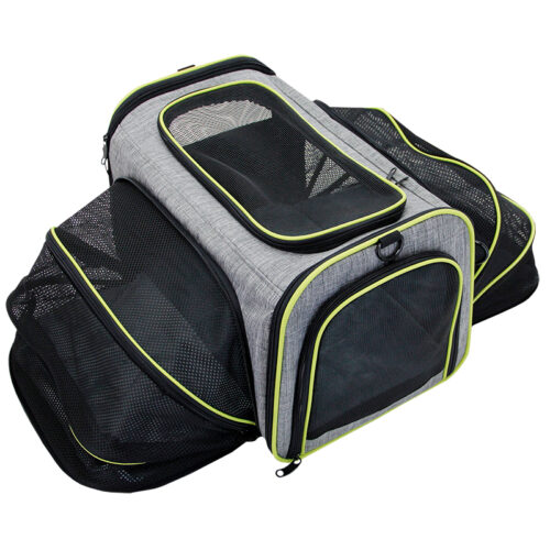 Brava Lemmikin laajentuva kantolaukku, 44 x 28 x 28 cm