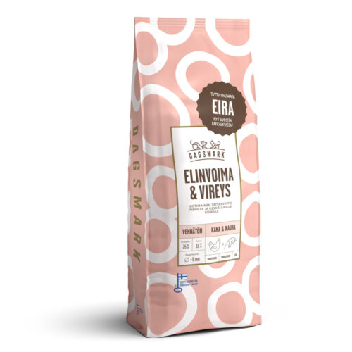 Dagsmark ELINVOIMA & VIREYS vehnätön kana-kaura 2 kg